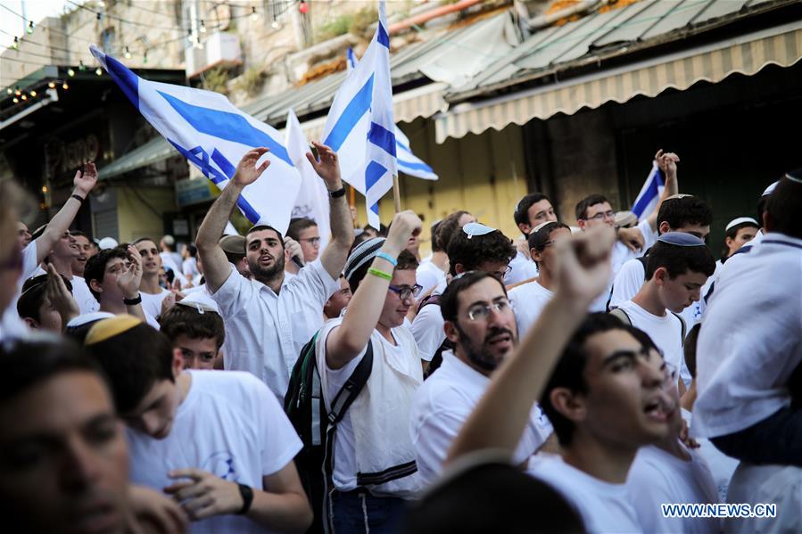 MIDEAST-JERUSALEM-JERUSALEM DAY