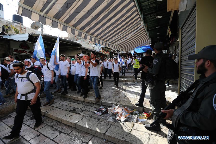 MIDEAST-JERUSALEM-JERUSALEM DAY