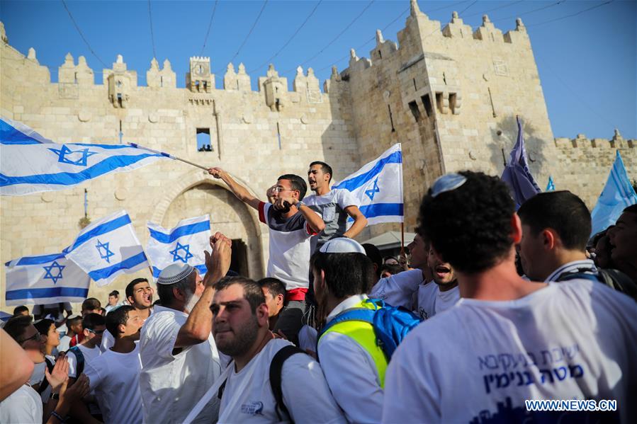 MIDEAST-JERUSALEM-JERUSALEM DAY