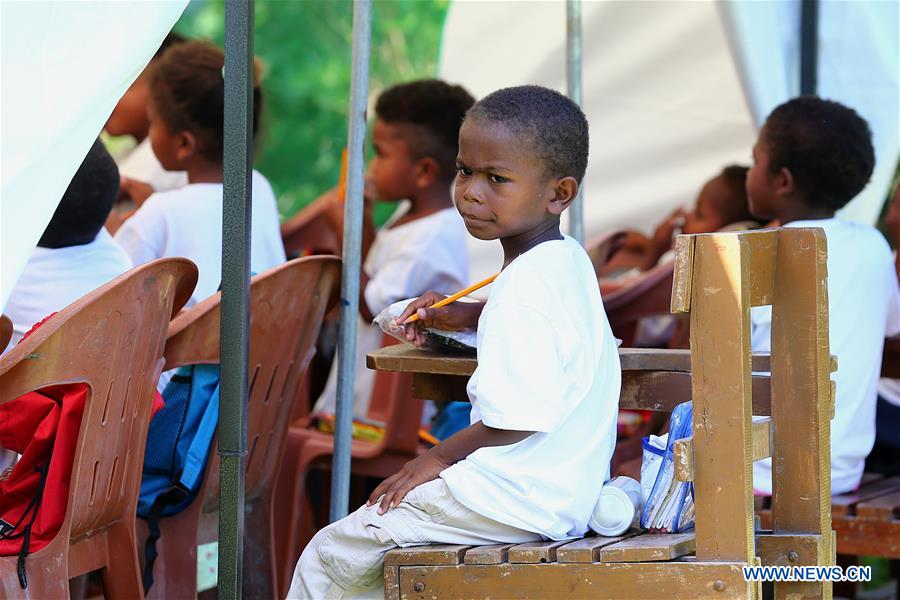 PHILIPPINES-PAMPANGA PROVINCE-FIRST DAY OF SCHOOL