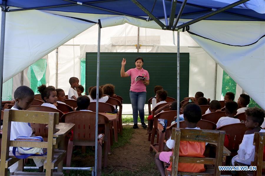 PHILIPPINES-PAMPANGA PROVINCE-FIRST DAY OF SCHOOL