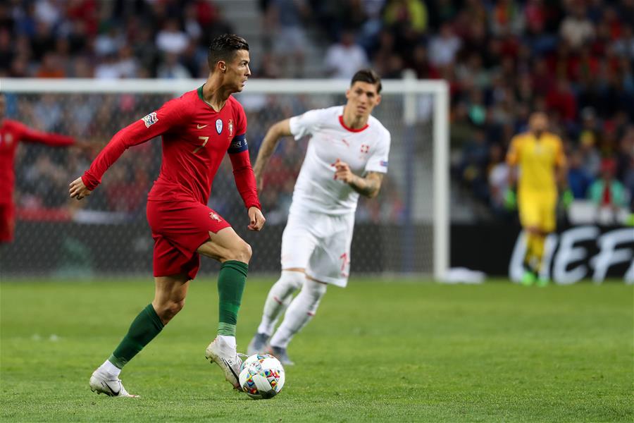 In pics: UEFA Nations League Semi-Final football match between Portugal and  Switzerland - Xinhua