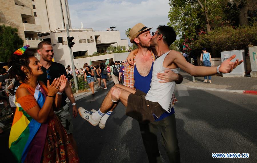 MIDEAST-JERUSALEM-PRIDE PARADE