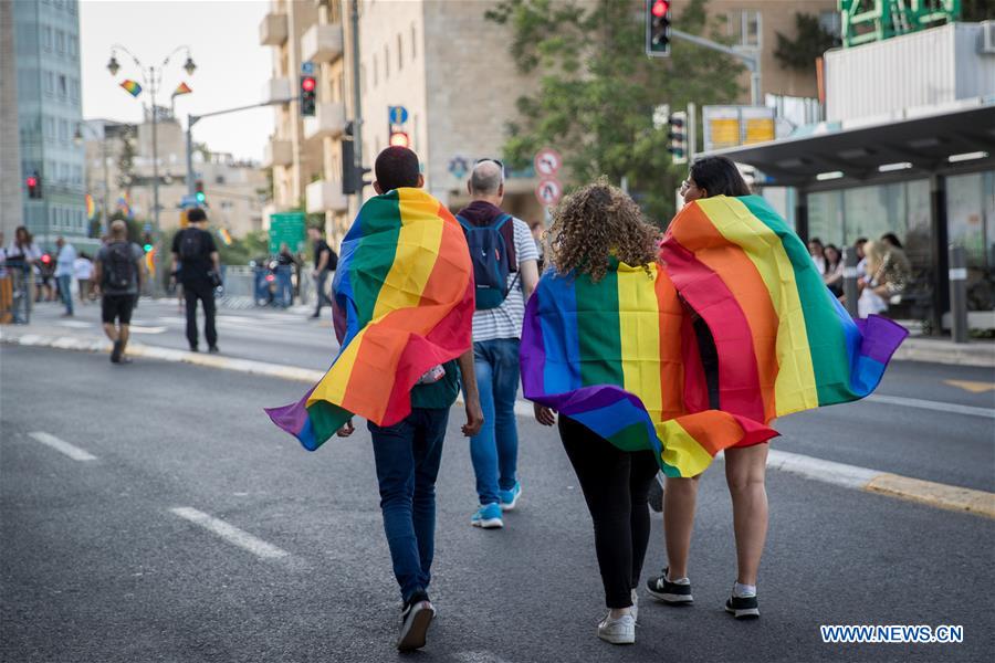 MIDEAST-JERUSALEM-PRIDE PARADE