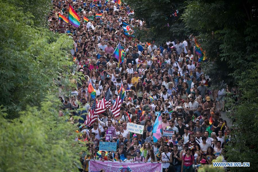 MIDEAST-JERUSALEM-PRIDE PARADE