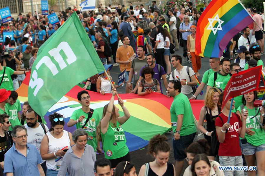 MIDEAST-JERUSALEM-PRIDE PARADE