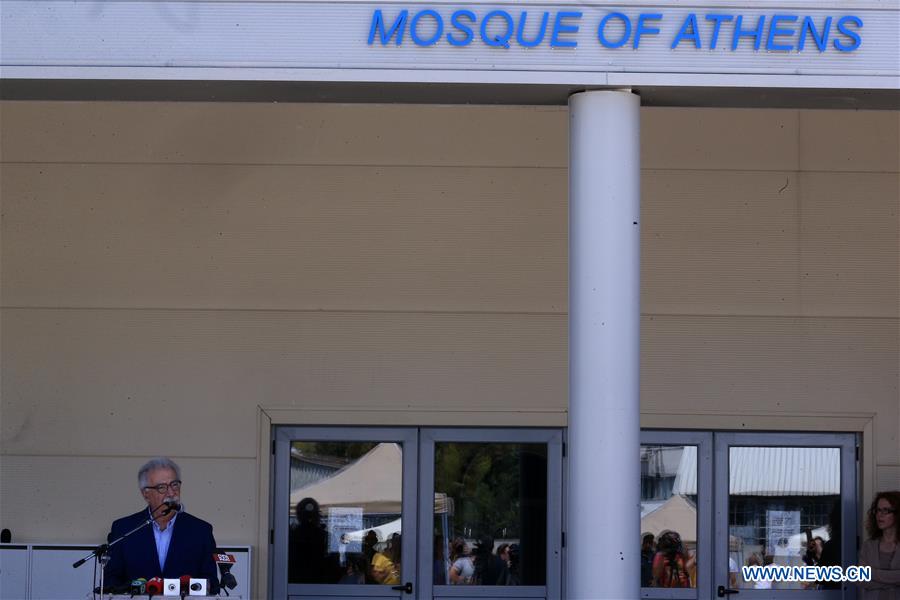 GREECE-ATHENS-FIRST OFFICIAL MOSQUE-MINISTER-VISIT