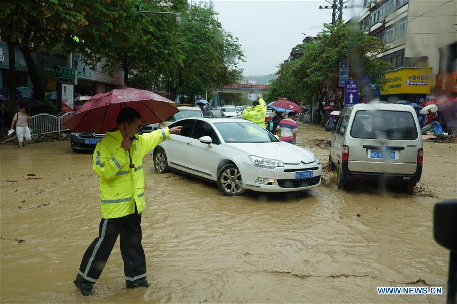 china continues yellow alert for rainstorm