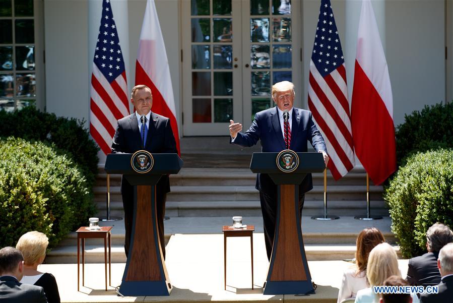 U.S.-WASHINGTON D.C.-TRUMP-POLISH PRESIDENT