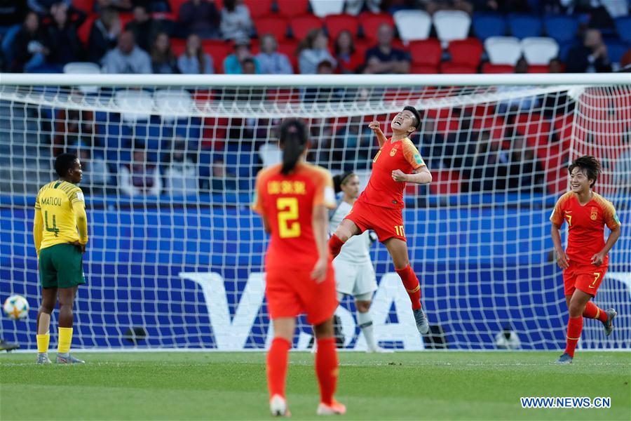 (SP)FRANCE-PARIS-2019 FIFA WOMEN'S WORLD CUP-GROUP B-CHN VS RSA