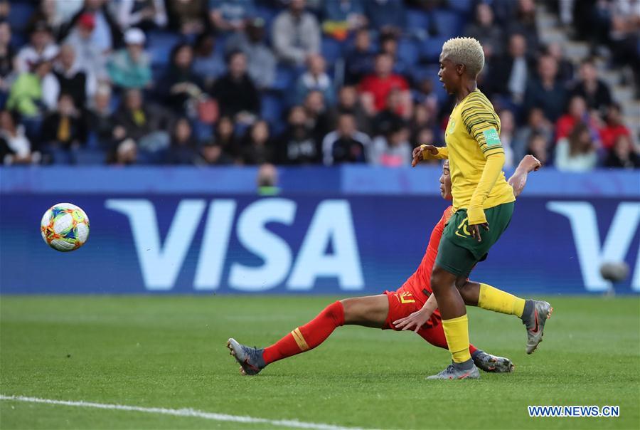 (SP)FRANCE-PARIS-2019 FIFA WOMEN'S WORLD CUP-GROUP B-CHN VS RSA