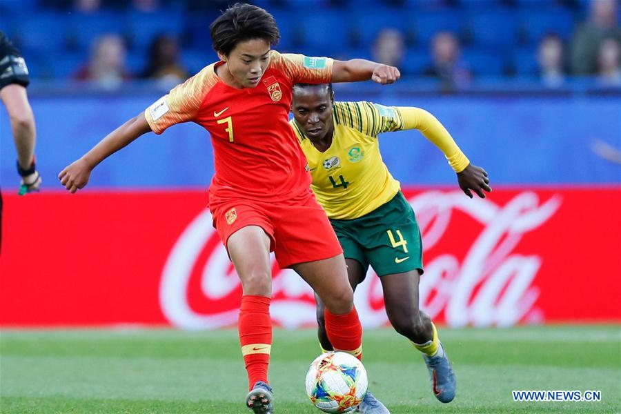 (SP)FRANCE-PARIS-2019 FIFA WOMEN'S WORLD CUP-GROUP B-CHN VS RSA