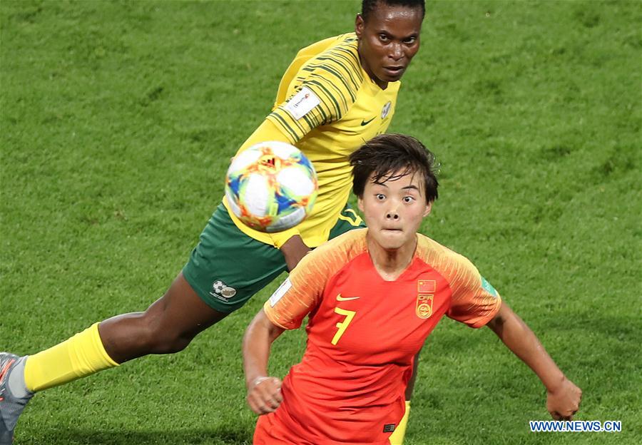 (SP)FRANCE-PARIS-2019 FIFA WOMEN'S WORLD CUP-GROUP B-CHN VS RSA