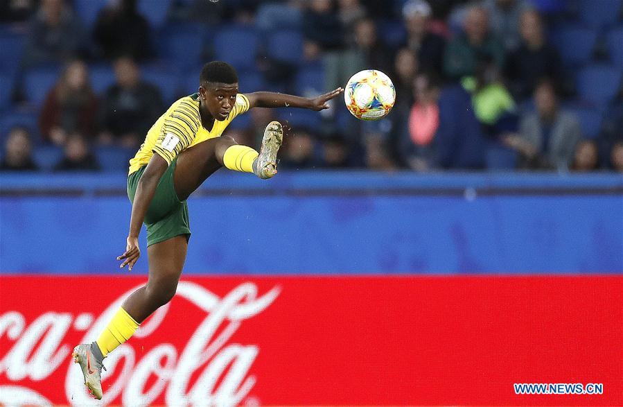 (SP)FRANCE-PARIS-2019 FIFA WOMEN'S WORLD CUP-GROUP B-CHN VS RSA