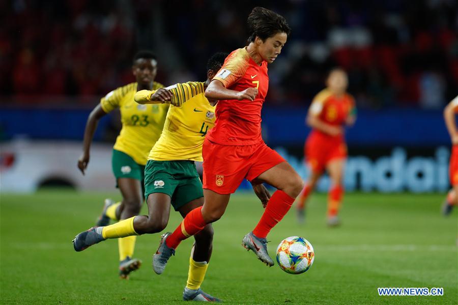 (SP)FRANCE-PARIS-FIFA WOMEN'S WORLD CUP-GROUP B-CHINA-SOUTH AFRICA