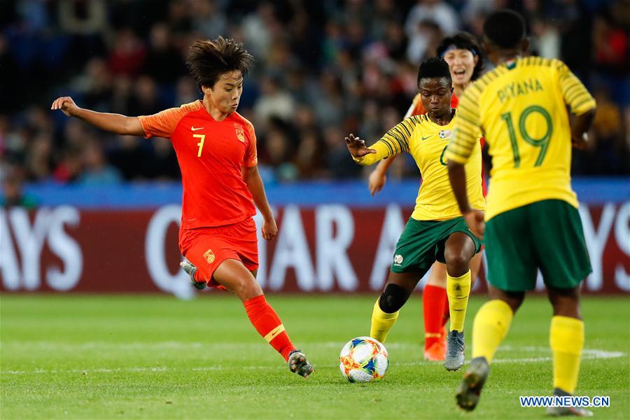 (SP)FRANCE-PARIS-FIFA WOMEN'S WORLD CUP-GROUP B-CHINA-SOUTH AFRICA