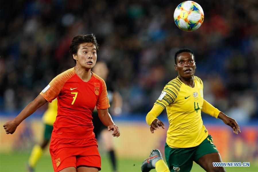 (SP)FRANCE-PARIS-FIFA WOMEN'S WORLD CUP-GROUP B-CHINA-SOUTH AFRICA