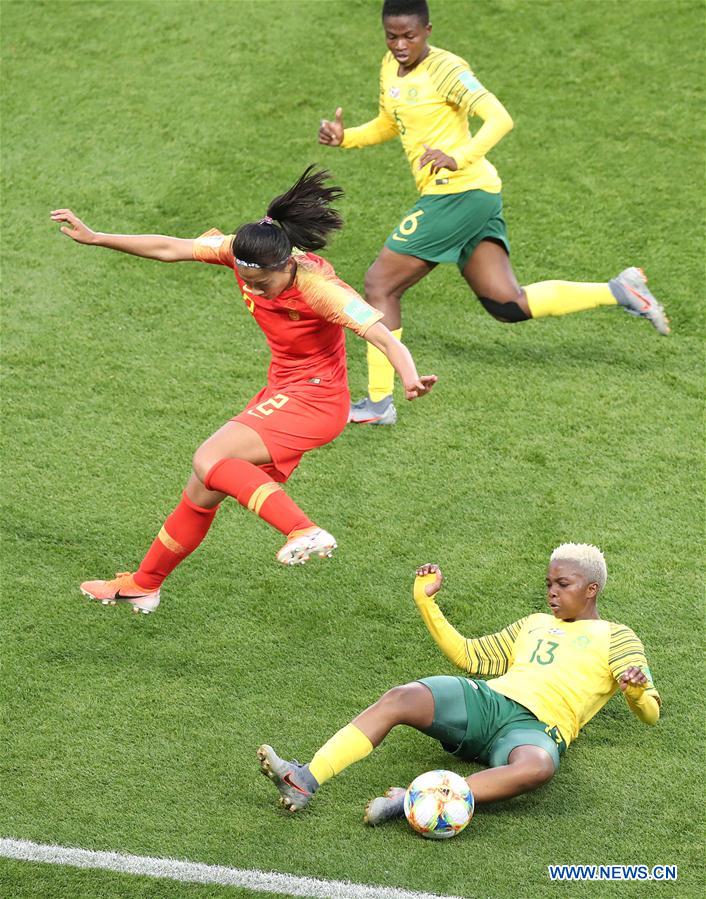 (SP)FRANCE-PARIS-FIFA WOMEN'S WORLD CUP-GROUP B-CHINA-SOUTH AFRICA