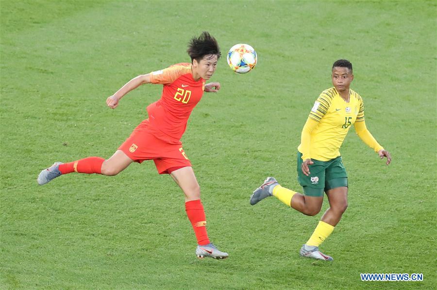 (SP)FRANCE-PARIS-FIFA WOMEN'S WORLD CUP-GROUP B-CHINA-SOUTH AFRICA