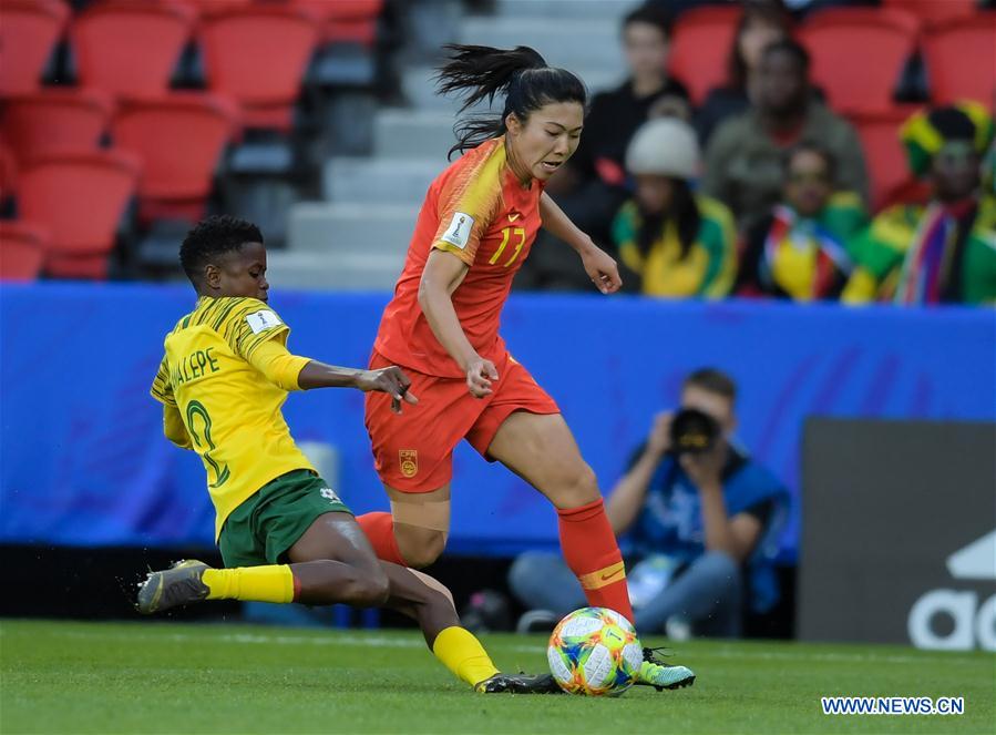 (SP)FRANCE-PARIS-FIFA WOMEN'S WORLD CUP-GROUP B-CHINA-SOUTH AFRICA