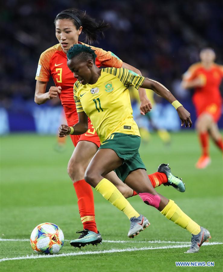 (SP)FRANCE-PARIS-FIFA WOMEN'S WORLD CUP-GROUP B-CHINA-SOUTH AFRICA