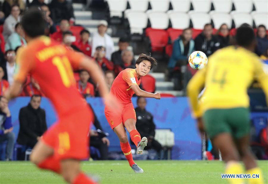 (SP)FRANCE-PARIS-FIFA WOMEN'S WORLD CUP-GROUP B-CHINA-SOUTH AFRICA