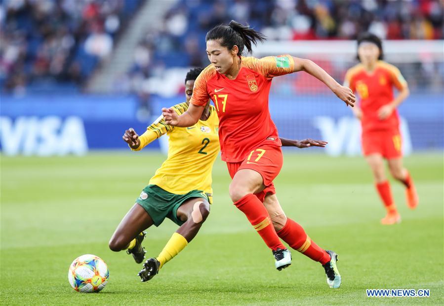 (SP)FRANCE-PARIS-FIFA WOMEN'S WORLD CUP-GROUP B-CHINA-SOUTH AFRICA