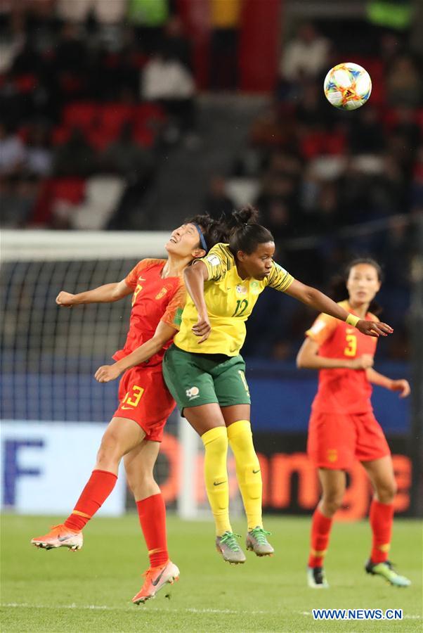 (SP)FRANCE-PARIS-FIFA WOMEN'S WORLD CUP-GROUP B-CHINA-SOUTH AFRICA