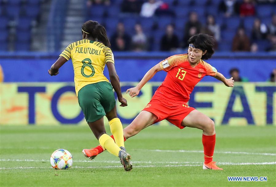 (SP)FRANCE-PARIS-FIFA WOMEN'S WORLD CUP-GROUP B-CHINA-SOUTH AFRICA