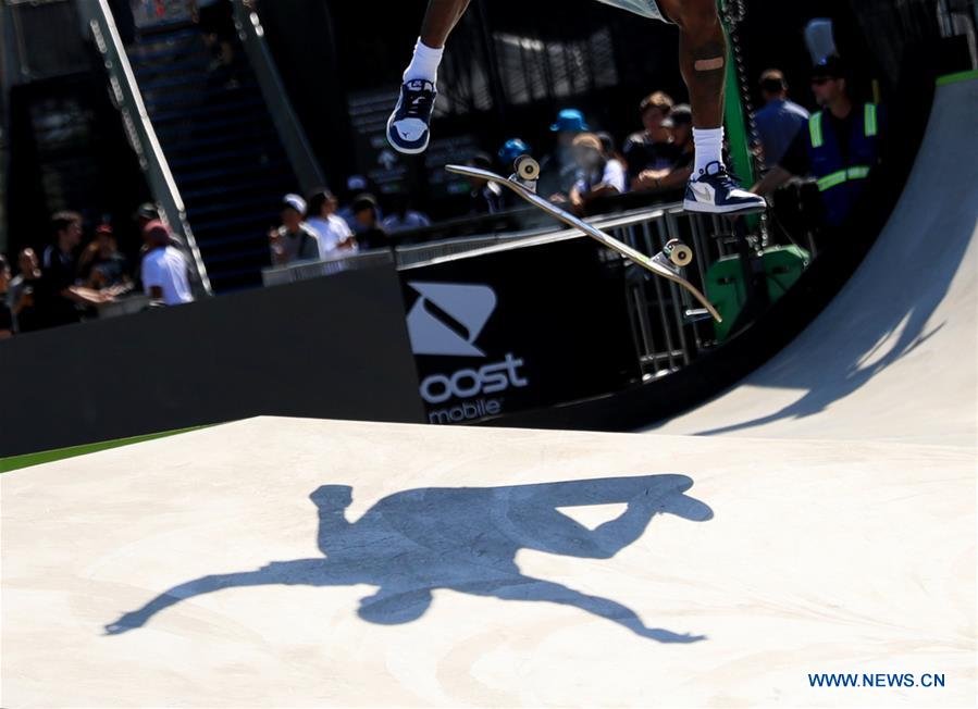 (SP)US-LOS ANGELES-SKATEBOARDING-DEW TOUR 2019