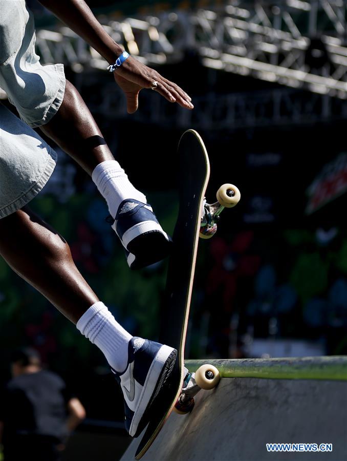 (SP)US-LOS ANGELES-SKATEBOARDING-DEW TOUR 2019