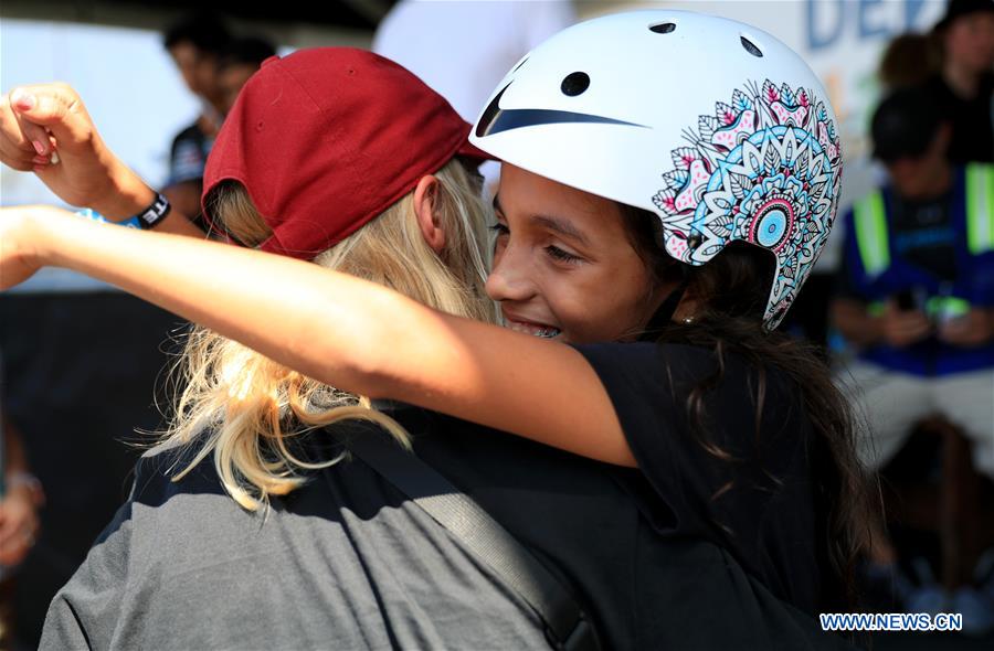 (SP)US-LOS ANGELES-SKATEBOARDING-DEW TOUR 2019