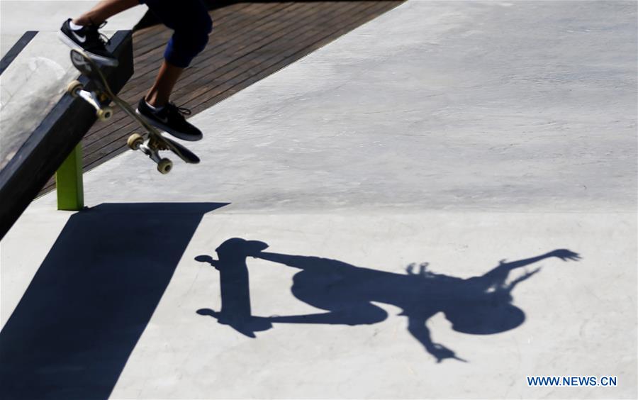 (SP)US-LOS ANGELES-SKATEBOARDING-DEW TOUR 2019