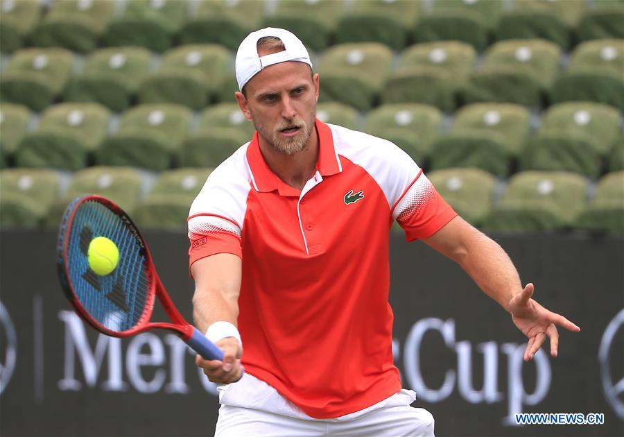 (SP)GERMANY-STUTTGART-TENNIS-MERCEDES CUP-QUARTERFINALS-DENIS KUDLA VS MATTEO BERRETTINI