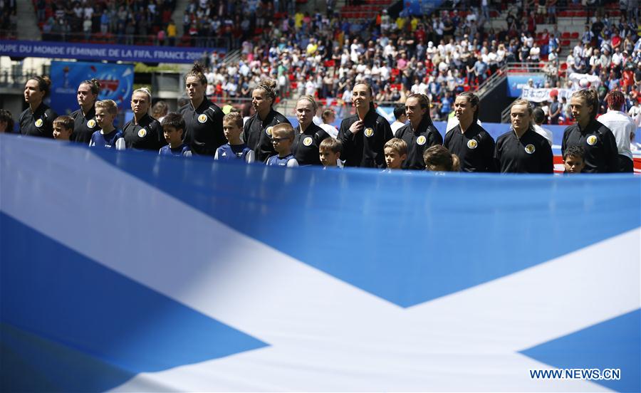 (SP)FRANCE-RENNES-2019 FIFA WOMEN'S WORLD CUP-GROUP D-JPN VS SCO