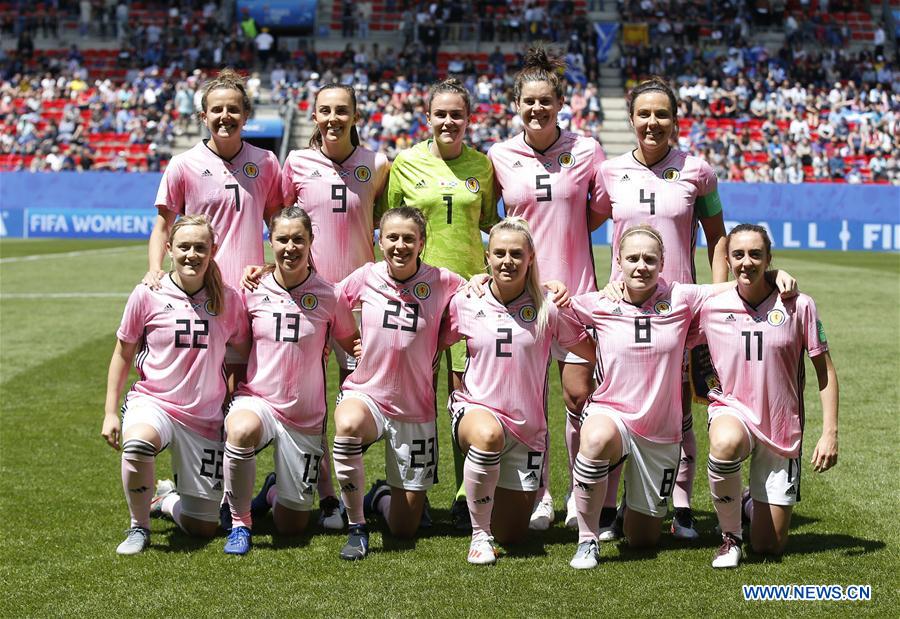 (SP)FRANCE-RENNES-2019 FIFA WOMEN'S WORLD CUP-GROUP D-JPN VS SCO