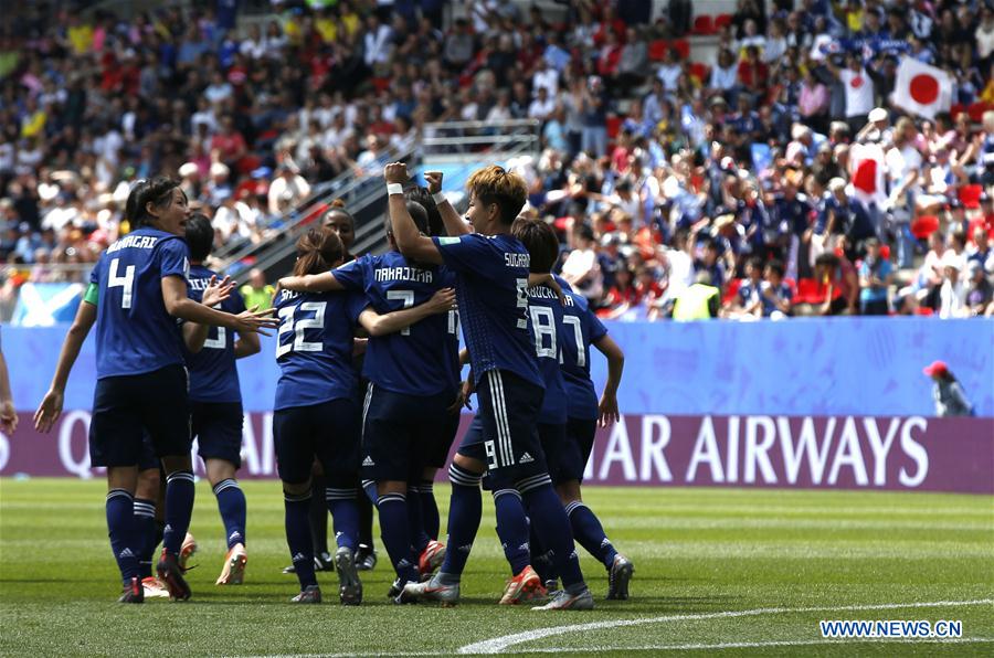 (SP)FRANCE-RENNES-2019 FIFA WOMEN'S WORLD CUP-GROUP D-JPN VS SCO