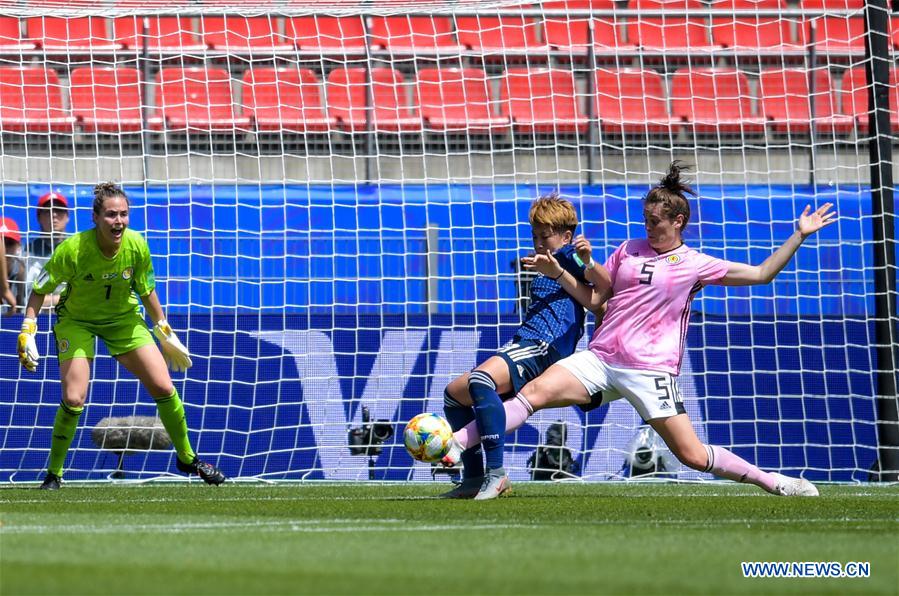 (SP)FRANCE-RENNES-2019 FIFA WOMEN'S WORLD CUP-GROUP D-JPN VS SCO