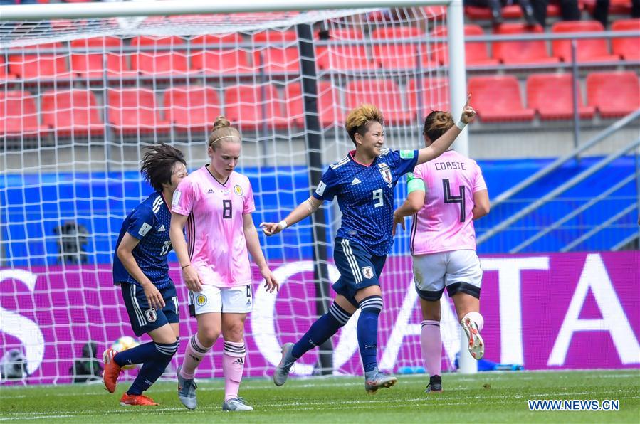 (SP)FRANCE-RENNES-2019 FIFA WOMEN'S WORLD CUP-GROUP D-JPN VS SCO