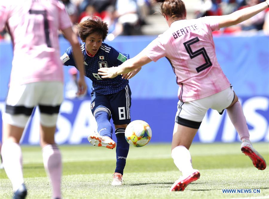 (SP)FRANCE-RENNES-2019 FIFA WOMEN'S WORLD CUP-GROUP D-JPN VS SCO