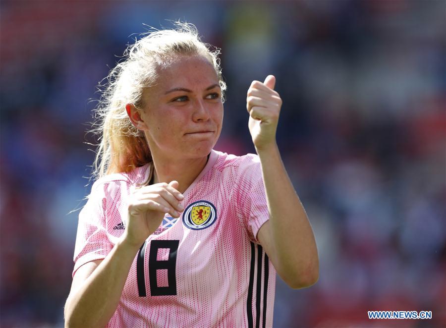 (SP)FRANCE-RENNES-2019 FIFA WOMEN'S WORLD CUP-GROUP D-JPN VS SCO