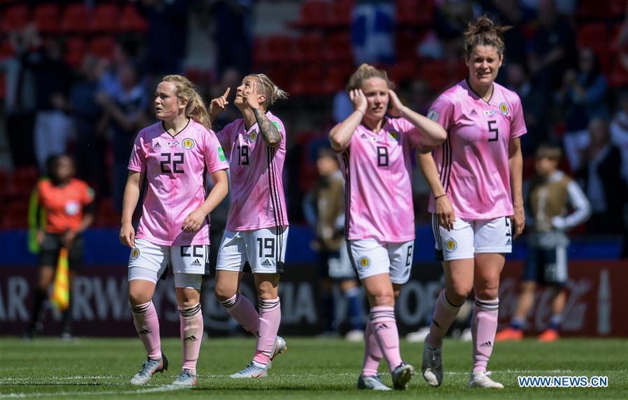 (SP)FRANCE-RENNES-2019 FIFA WOMEN'S WORLD CUP-GROUP D-JPN VS SCO