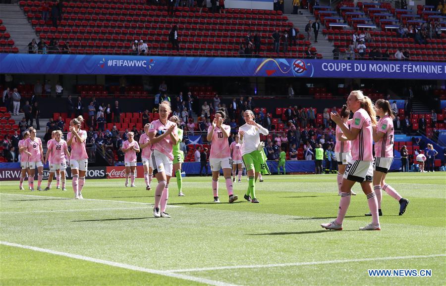 (SP)FRANCE-RENNES-2019 FIFA WOMEN'S WORLD CUP-GROUP D-JPN VS SCO