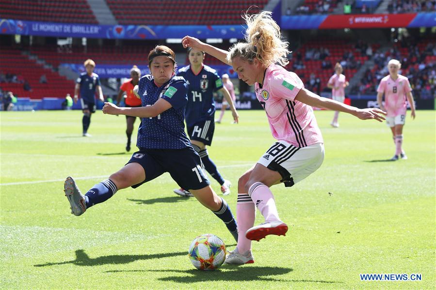 (SP)FRANCE-RENNES-2019 FIFA WOMEN'S WORLD CUP-GROUP D-JPN VS SCO