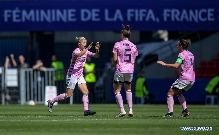 (SP)FRANCE-RENNES-2019 FIFA WOMEN'S WORLD CUP-GROUP D-JPN VS SCO