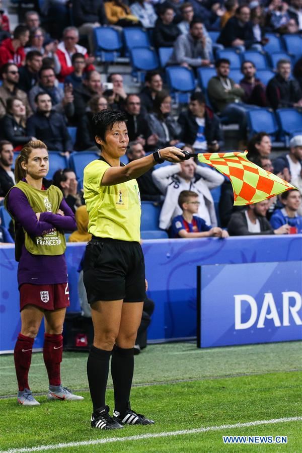 #(SP)FRANCE-RENNES-2019 FIFA WOMEN'S WORLD CUP-GROUP D-REFEREE