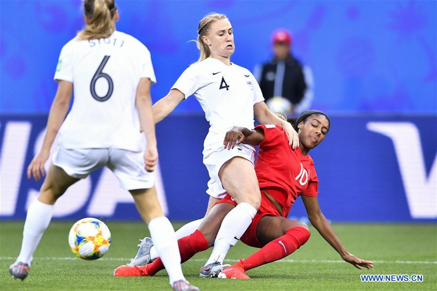 (SP)FRANCE-GRENOBLE-2019 FIFA WOMEN'S WORLD CUP-GROUP E-CANADA VS NEW ZEALAND