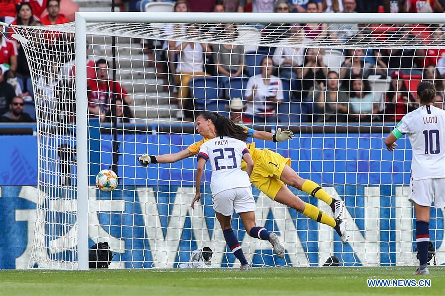 (SP)FRANCE-PARIS-SOCCER-FIFA WOMEN'S WORLD CUP-USA VS CHI