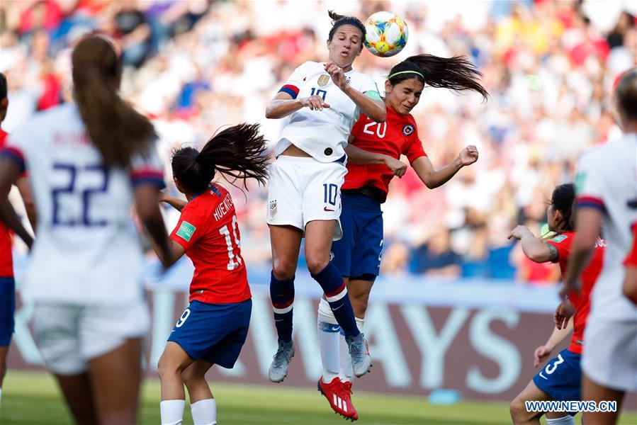 (SP)FRANCE-PARIS-FIFA WOMEN'S WORLD CUP-GROUP F-USA-CHILE