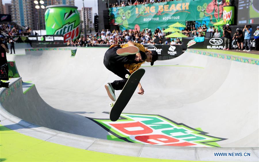 (SP)U.S.-LOS ANGELES-SKATEBOARD-DEW TOUR